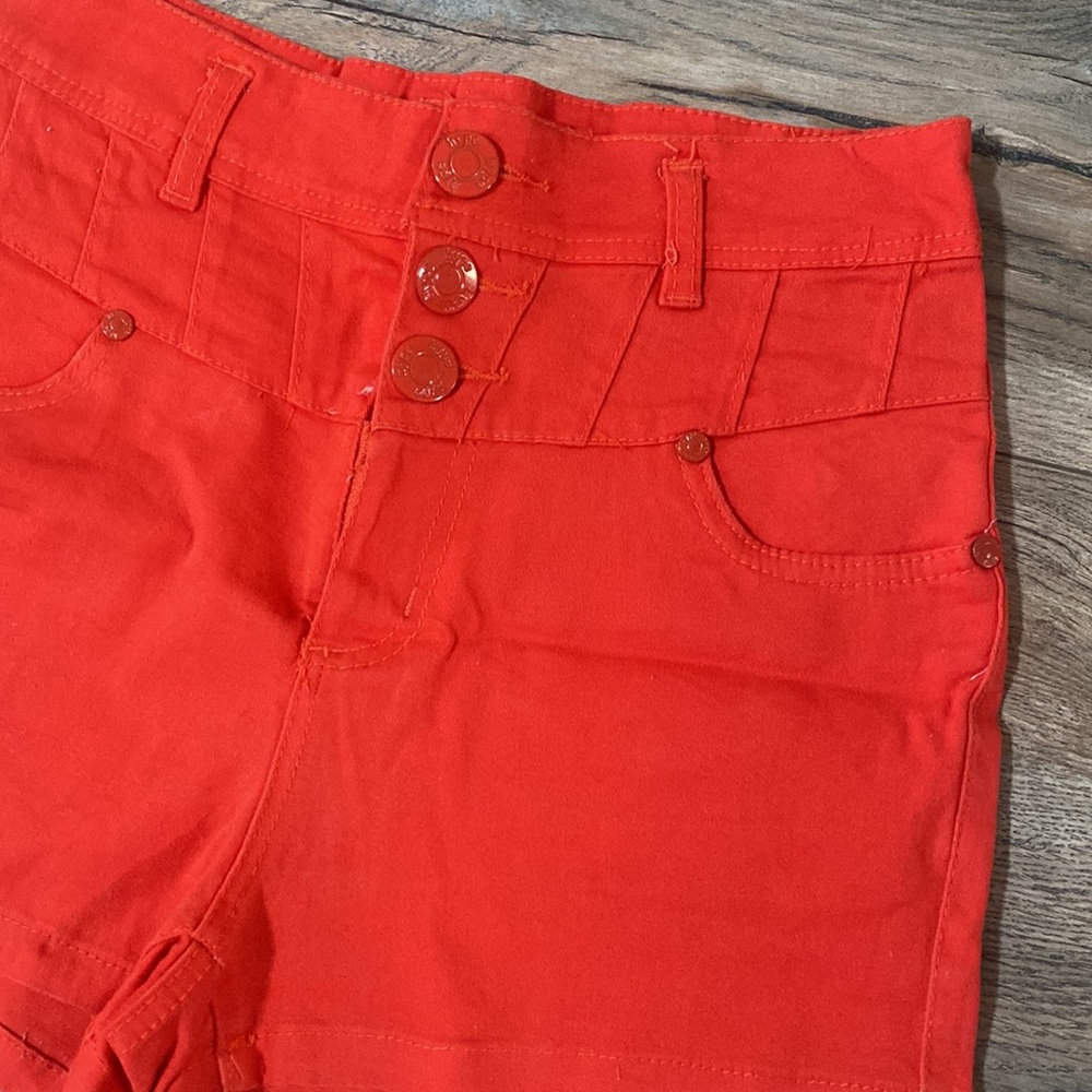 ⭕️3for$15⭕️ Red high waisted shorts - Picture 2 of 8